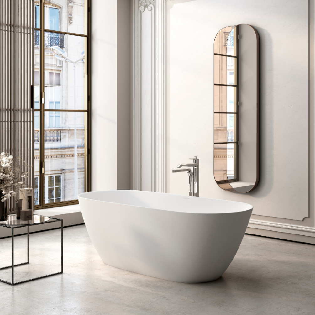 Victoria + Albert Lussari 1700mm Freestanding Bath - Lifestyle